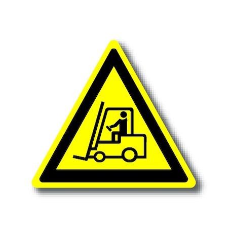 Ergomat 16in TRIANGLE SIGNS - Forklift DSV-SIGN 256 #1286 -UEN